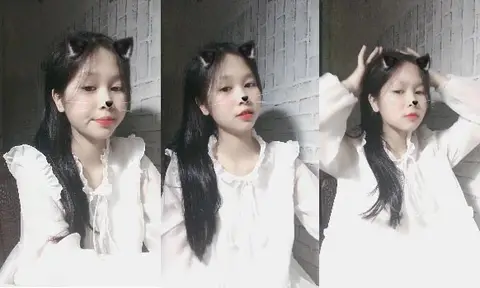 Live nóng quá, cô gái tự cởi đồ nằm bàn luôn